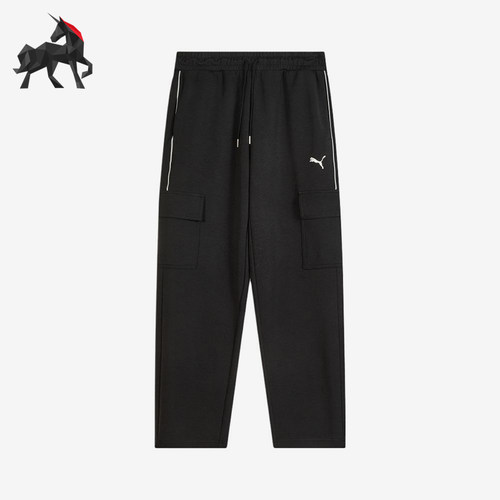 Puma/彪马正品男工装裤休闲裤直筒系带经典工装风裤装692929-01