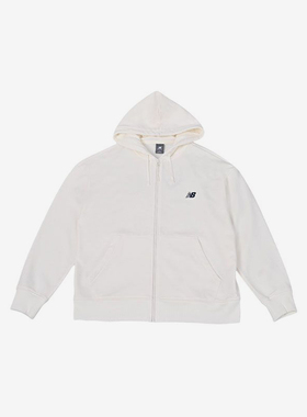 New Balance/NB正品新款女子针织拉链连帽夹克外套AWJ51373-SST