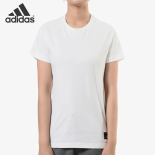 阿迪达斯正品 女子运动型格短袖 PLEATS T恤CZ2376 Adidas