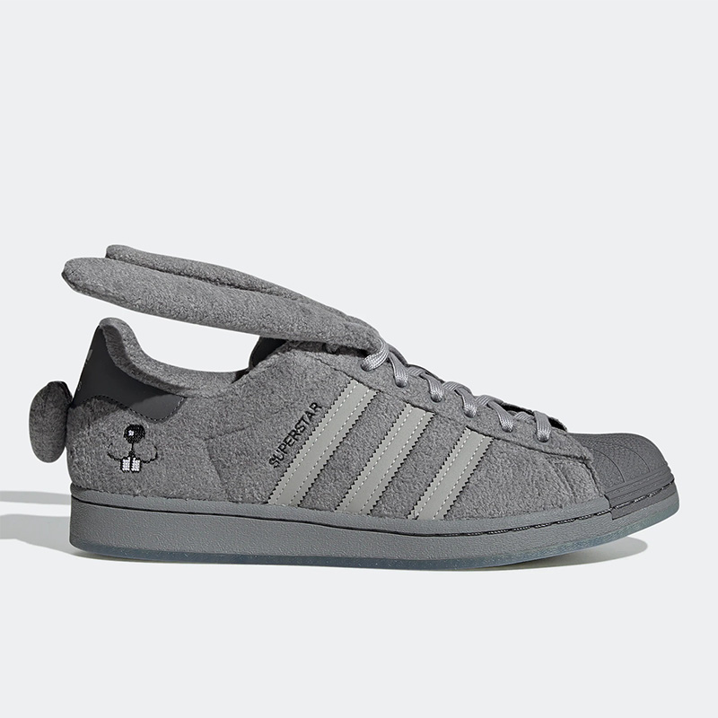 Adidas/阿迪达斯正品Superstar MS联名灰兔子男女同款板鞋 GZ6989