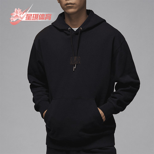 耐克男士连帽宽松套头休闲卫衣