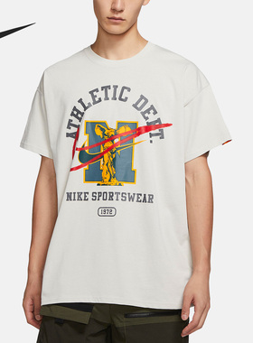 Nike/耐克官方正品夏季男子胜利女神logo印花短袖T恤DC2742-072