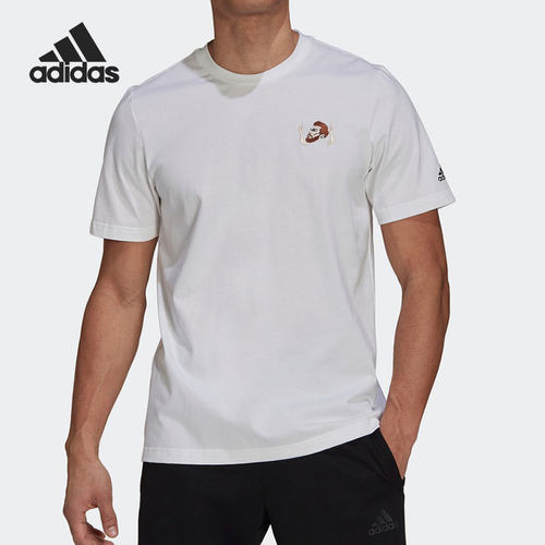 Adidas/阿迪达斯男子圆领短袖