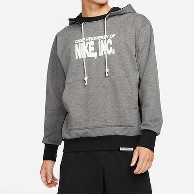 Nike/耐克正品2025冬季款男士日常连帽套头拼接卫衣DQ5737-071