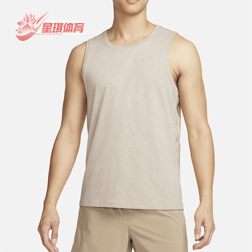 耐克男士透气宽松无袖T恤