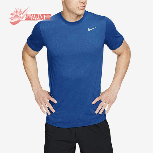 Nike/耐克正品男士运动休闲宽松圆领运动短袖T恤AR6030-476