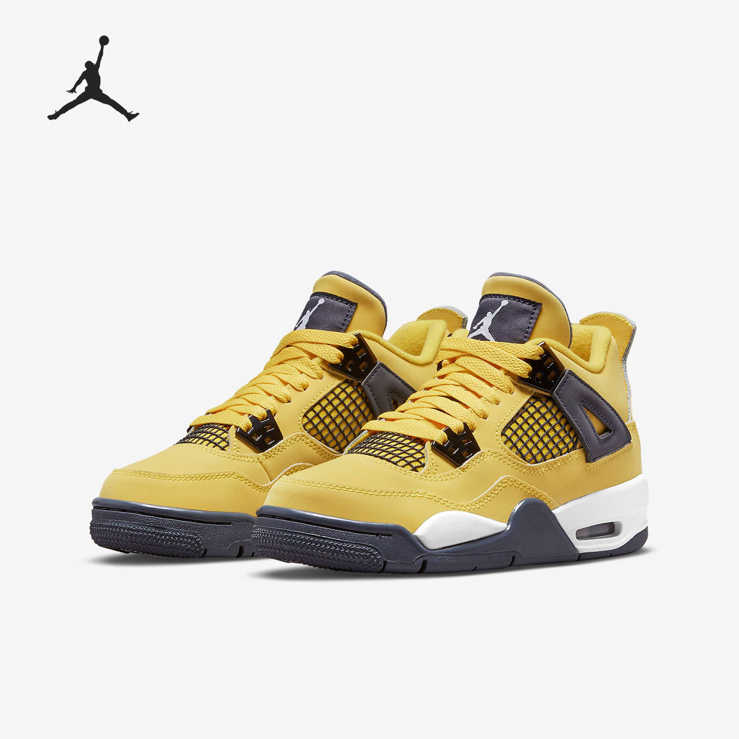 Nike/耐克正品Air Jordan 中帮系带大童运动篮球鞋408452-700