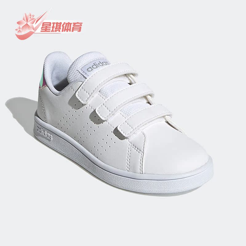 阿迪达斯大童魔术贴运动鞋