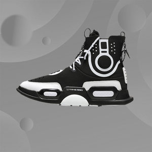 李宁运动时尚鞋纽约时装周走秀同款李宁重燃篮球休闲鞋AGBN052