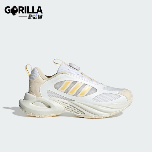 Adidas/阿迪达斯正品2025 GS女子大童透气经典运动跑步鞋JS4061
