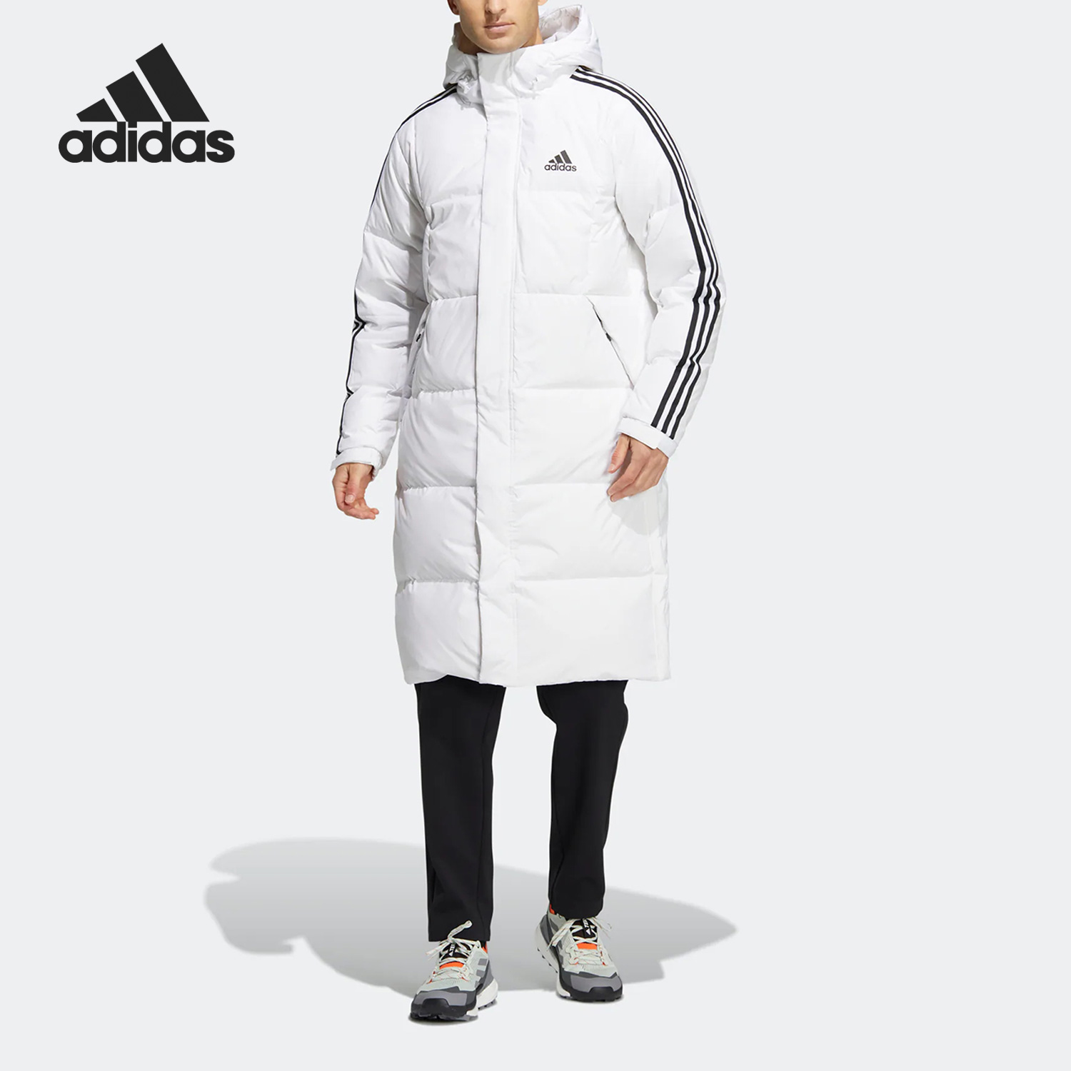 Adidas/阿迪达斯男女长款羽绒服