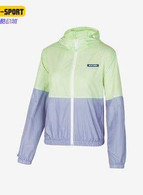 Skechers/斯凯奇正品夏季女子休闲皮肤衣防晒外套 P222W043