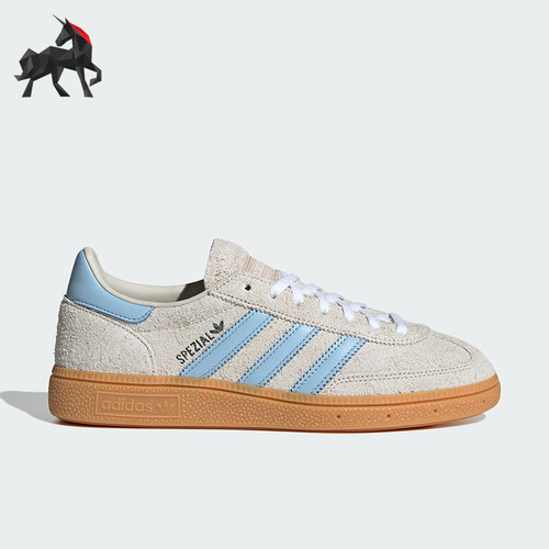 Adidas/阿迪达斯正品三叶草女士系带时尚低帮防滑休闲板鞋JS0241