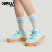 阿迪达斯正品 PAD Adidas CLASSIC男女休闲低帮系带板鞋 KH8220