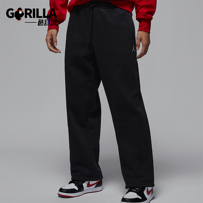 Nike/耐克正品JORDAN男士保暖户外加绒直筒长裤IB7239-010