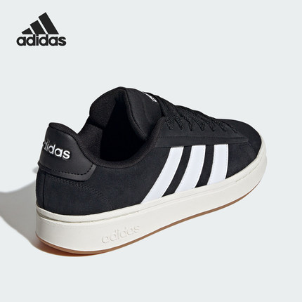 Adidas/阿迪达斯官方正品秋冬新款男女网球麂皮运动休闲鞋JR0543
