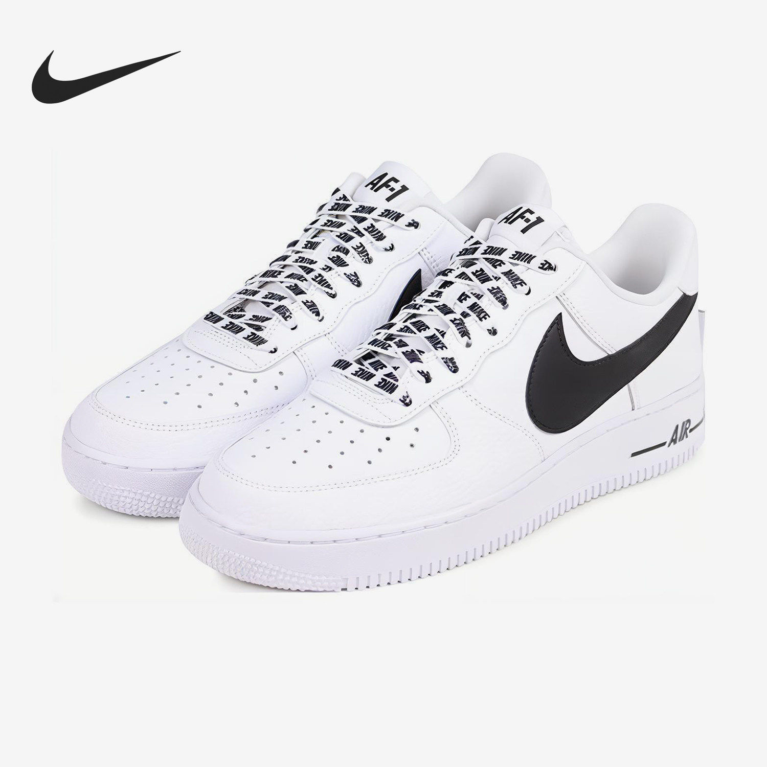 Nike耐克正品Air Force 1 NBA男款低帮防滑轻便板鞋823511-103