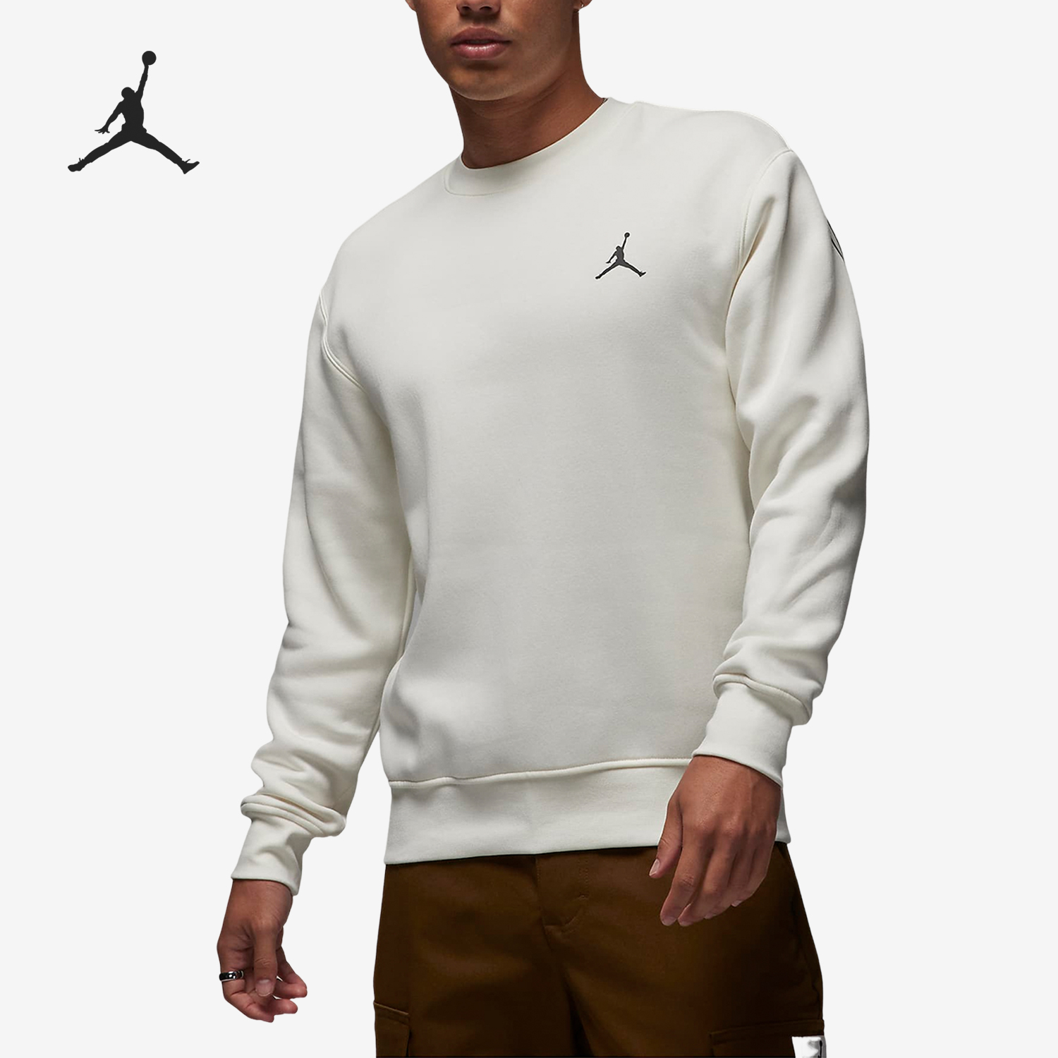 耐克男士保暖篮球针织运动卫衣