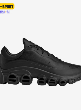 Adidas/阿迪达斯正品三叶草男女黑色网面鞋经典舒适跑步鞋KI9522