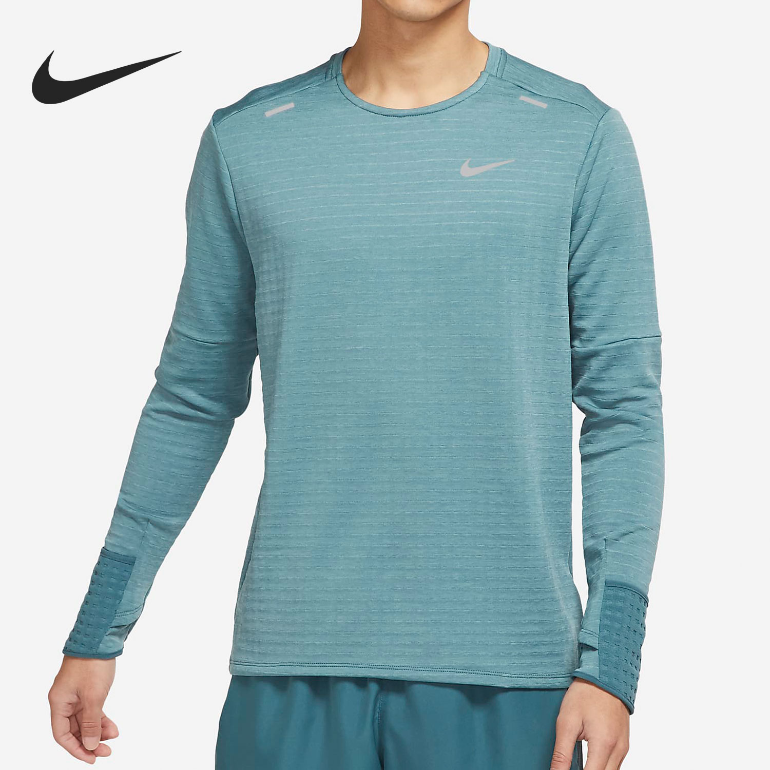 Nike/耐克正品THERMA-FIT ELEMENT男子休闲长袖T恤DD5650-058