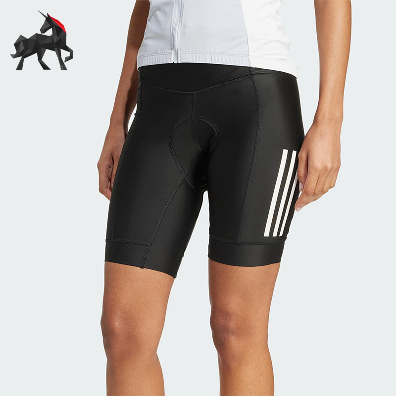 Adidas/阿迪达斯正品ESENTIALSENTIALS新骑行经典紧身裤JD7187 - 实物图