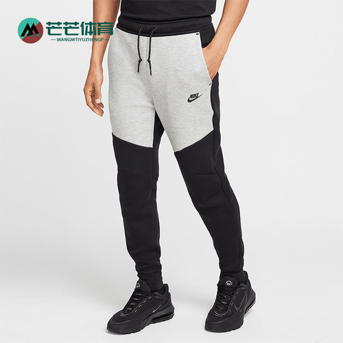 Nike/耐克正品Tech Fleece男士束脚拼接运动休闲长裤HV0959-011
