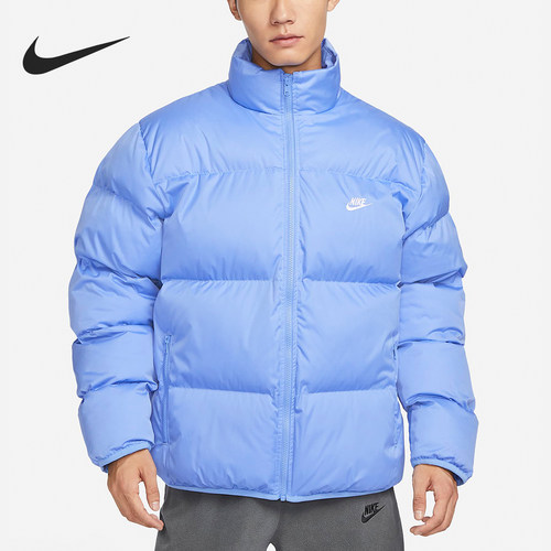 耐克正品男子立领棉服
