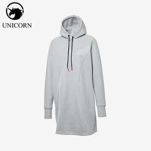 Puma/彪马X KARL 女士休闲连帽针织宽松长款卫衣595571-09