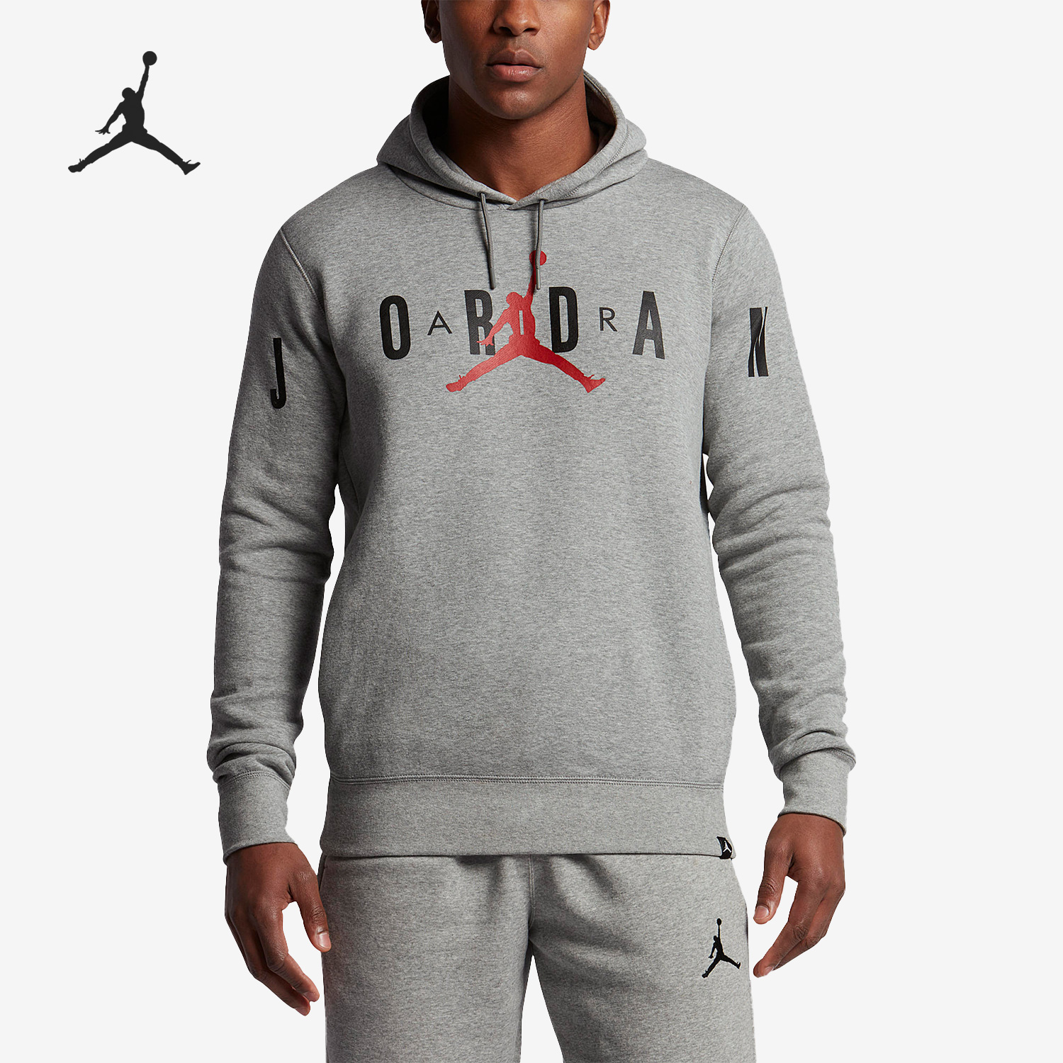 Nike/耐克正品JORDAN男子休闲套头印花时尚卫衣834372-063