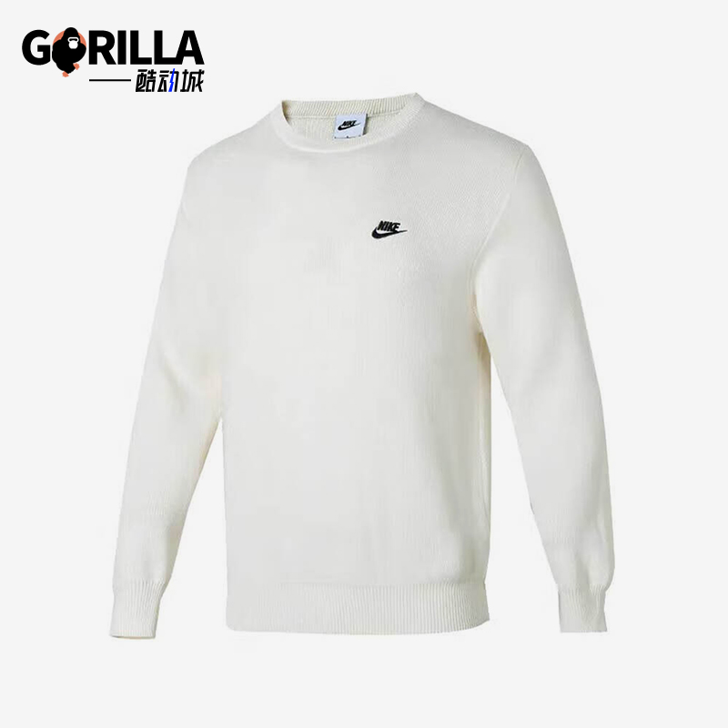 耐克男士宽松长袖圆领套头衫