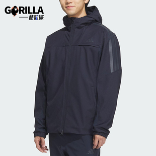 JKT男士 Adidas WARM 连帽训练户外运动外套KA1306 阿迪达斯正品