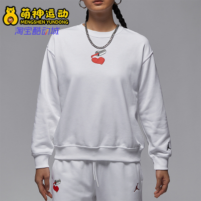 耐克女士圆领运动卫衣