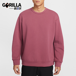 运动圆领套头复古简约针织卫衣HQ6965 春秋男士 658 耐克正品 Nike