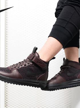 Nike/耐克AIR FORCE 1空军一号男鞋飞线高帮休闲板鞋 855984