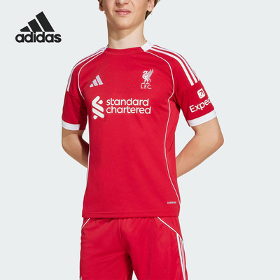 Adidas/阿迪达斯正品LIVERPOOL大童训练运动圆领球衣JV6436