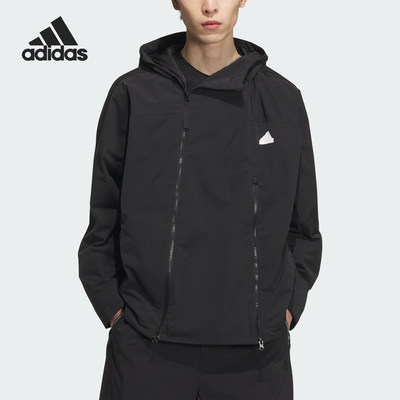 Adidas/阿迪达斯正品M FUSTL JKT10 男士休闲帽外套JE3682