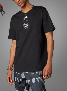 Adidas/阿迪达斯正品ArsenalLABRUMT-SHIRT新款经典短袖T恤JI9435