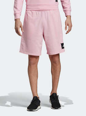 Adidas/阿迪达斯正品夏季新款男子运动针织休闲短裤FJ7563