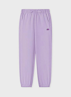 Skechers/斯凯奇正品夏季儿童日常舒适柔软针织长裤L225K065-00EW