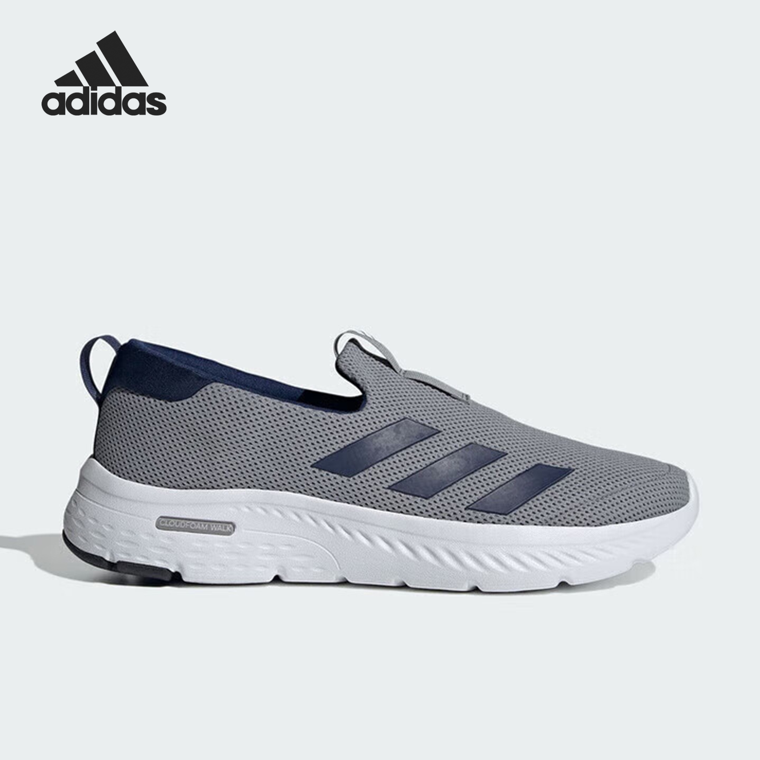 阿迪达斯男士网眼轻便休闲鞋