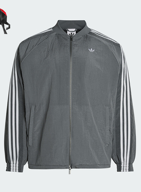 Adidas/阿迪达斯正品三叶草春季男士宽松日常运动外套KX4830