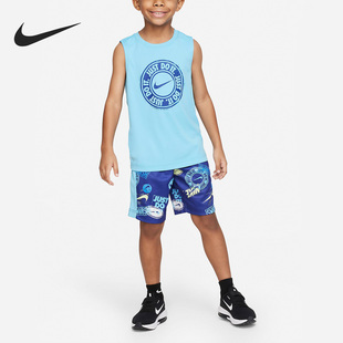 Nike/耐克正品新款小童运动无袖背心短裤两件套FQ0537-113