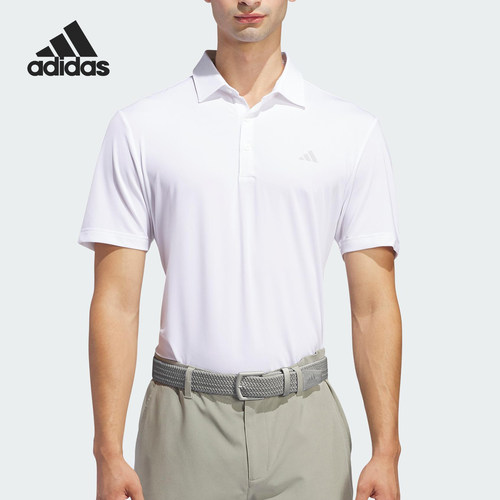 Adidas/阿迪达斯正品新款男士透气高尔夫运动POLO衫IM8408