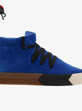 Adidas/阿迪达斯正品三叶草男女时尚中帮耐磨运动板鞋AC6849