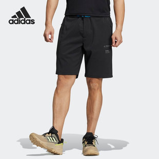 户外休闲男子透气运动短裤 新款 HE5230 阿迪达斯正品 Adidas