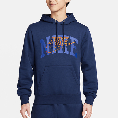Nike/耐克正品运动男士加绒保暖连帽卫衣套头卫衣FV4448-410