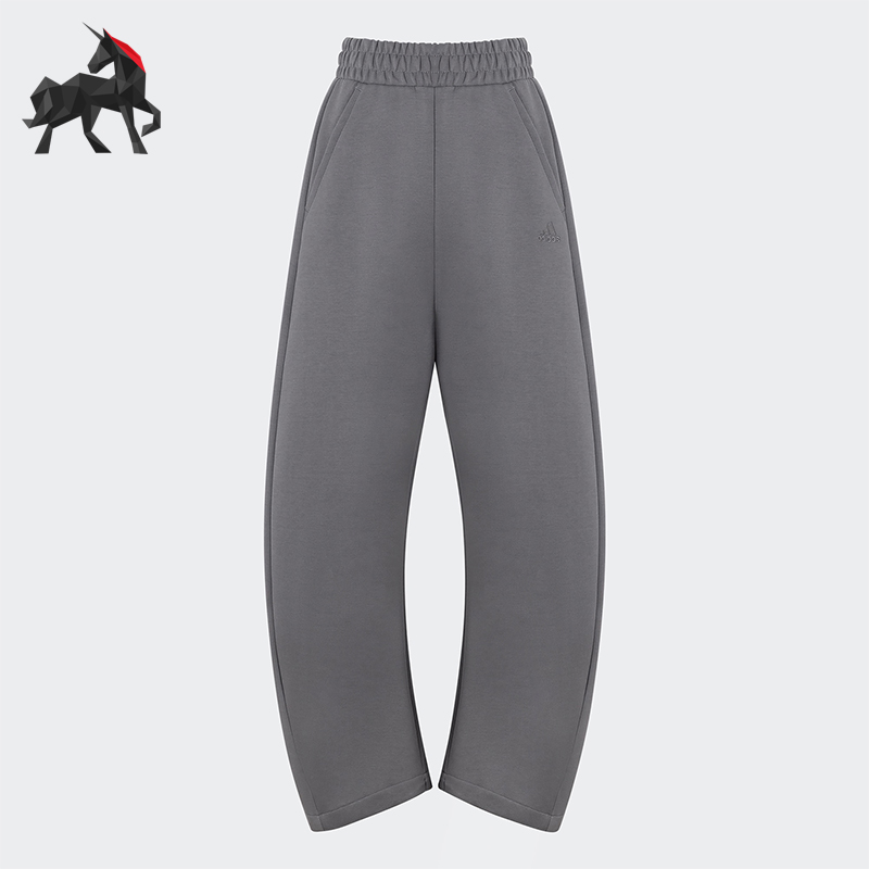 阿迪达斯女士宽松运动休闲香蕉裤