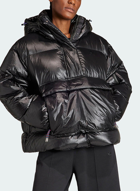 Adidas/阿迪达斯正品PUFFED TO JACKE女士保暖羽绒服IR7115