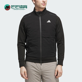 阿迪达斯正品 2025冬季 款 Adidas 男士 日常立领高尔夫外套JM2141