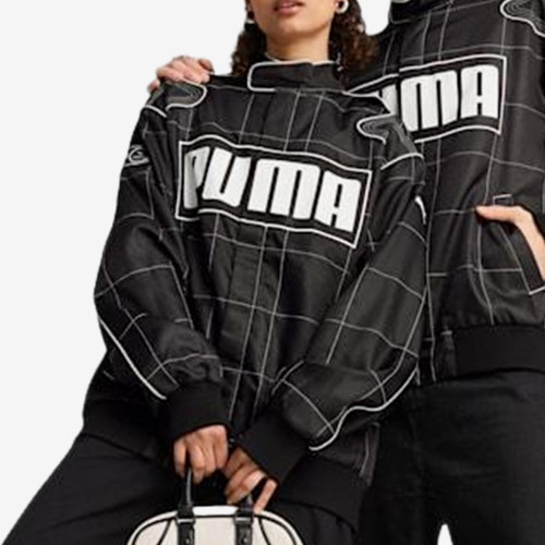 Puma/彪马正品春秋季男女立领线条宽松美式运动外套629914-01